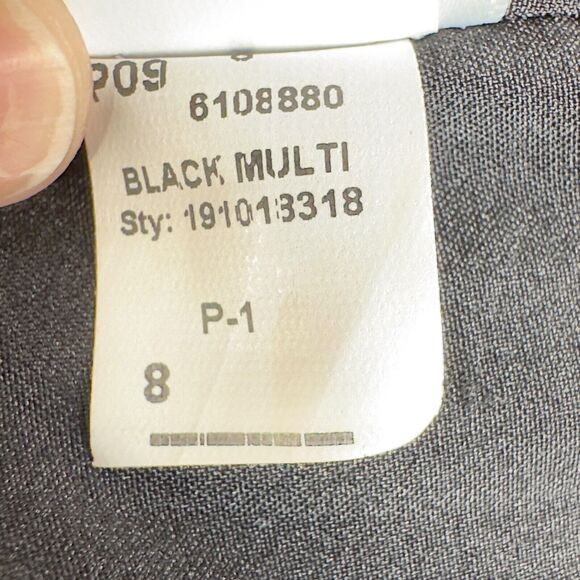 Talbots Textured Wool Skirt Womens Size 8 Pencil Back Slit Multicolor Career - Picture 10 of 12